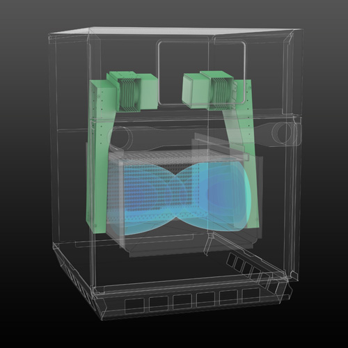 Lainox Oracle Twin Microwave Diffusers