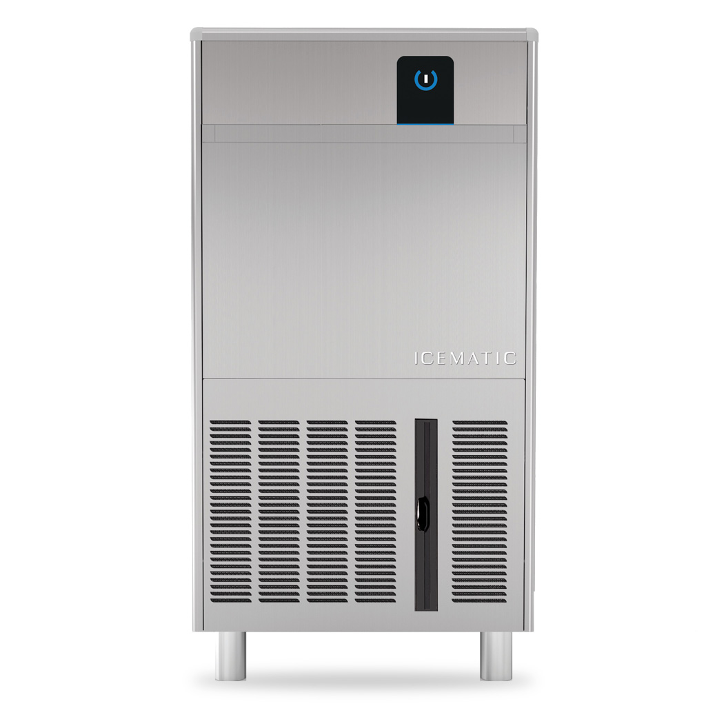 Icematic icematic ice machine 50kg self contained hollow cube k50f
