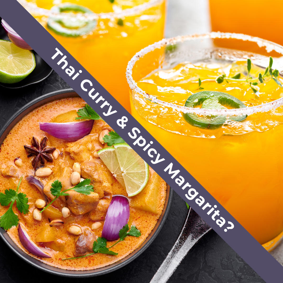 Thai Curry & Spicy Margarita