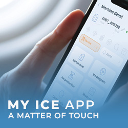 Icematic Innovative MY ICE App, take control of your ice making process like never before