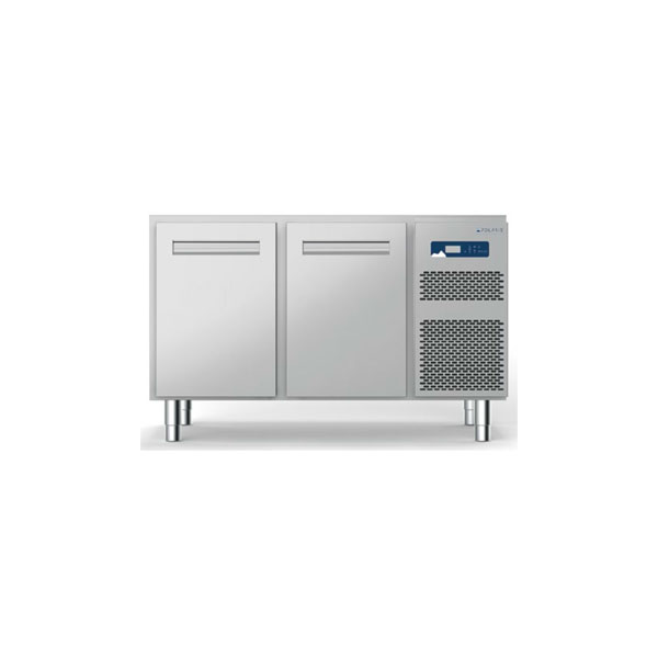 Polaris polaris 186l two door refrigerated table self contained freezer ow0271bt