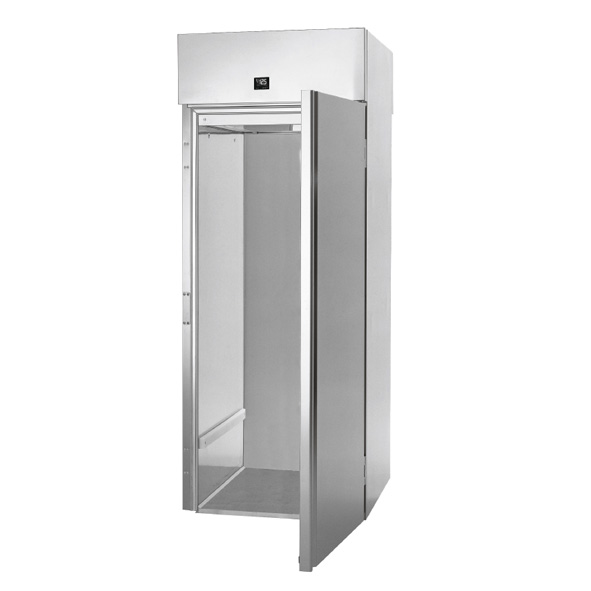Polaris polaris 1480l one steel door roll in refrigerated cabinet self contained freezer ri 70 bt