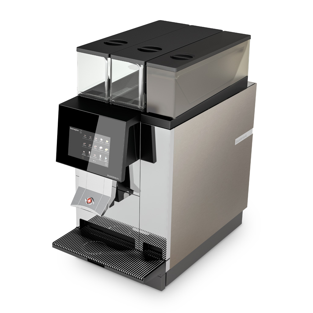 Thermoplan Black&White4 compact with 1 grinder and powder unit